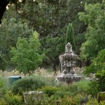 A fountain